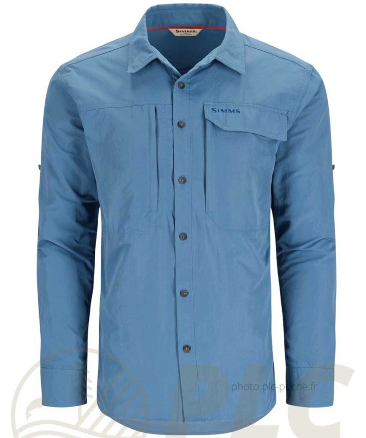 Chemise SIMMS Guide Shirt Neptune | PLC-PECHE.FR