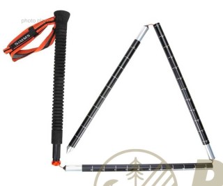 Baton de Wading SIMMS Aluminium Black | PLC-PECHE.FR