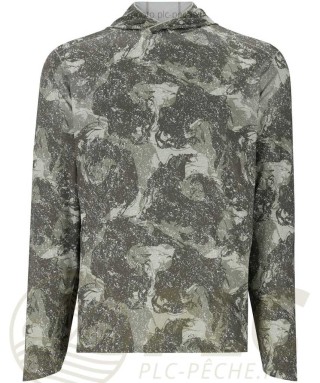 Solarflex Hoody SIMMS Back Eddy Willow | PLC-PECHE.FR