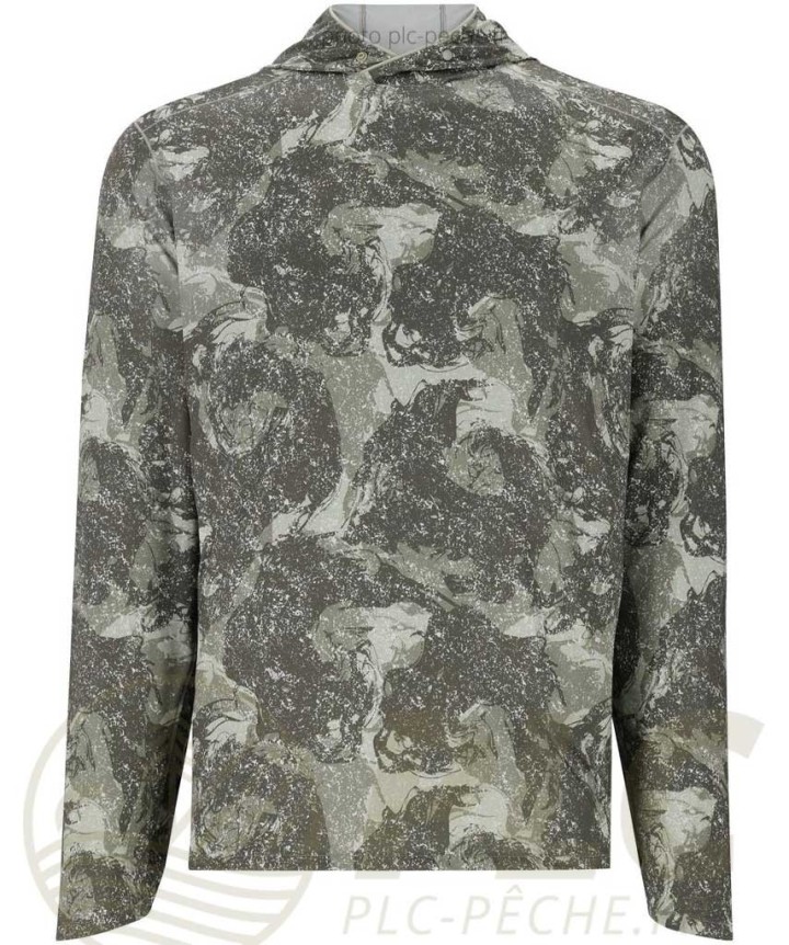 Solarflex Hoody SIMMS Back Eddy Willow | PLC-PECHE.FR