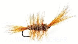Mouche saumon FULLING MILL Bomber brown | PLC-PECHE.FR