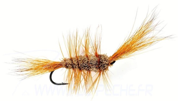 Mouche saumon FULLING MILL Bomber brown | PLC-PECHE.FR