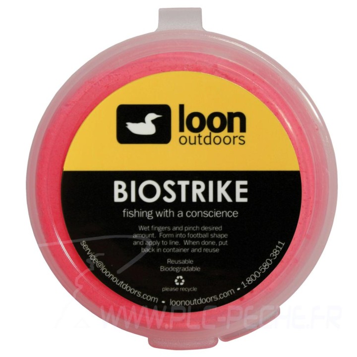 Pâte indicateur de touches Loon Biostrike Rose | PLC-PECHE.FR