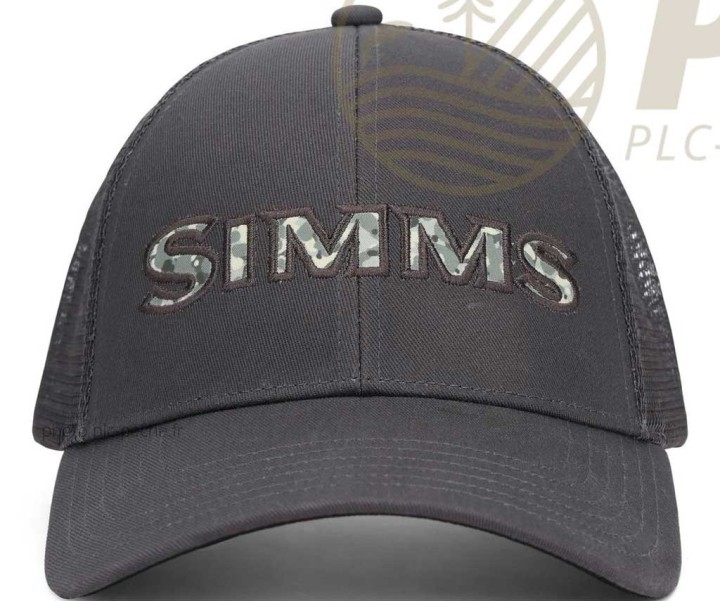 Casquette SIMMS Single Haul Trucker Back Eddy Camo | PLC-PECHE.FR