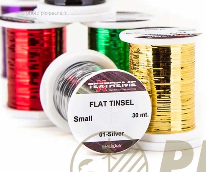 Flat Tinsel TEXTREME Small | PLC-PECHE.FR