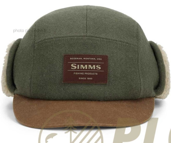 Casquette SIMMS Single Haul Trucker Back Eddy Camo Loden |PLC-PECHE.FR