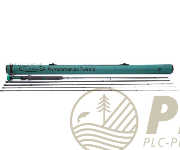 Canne VISION Nymphmaniac Twintip 11'3 soie de 3 EVA | PLC-PECHE.FR