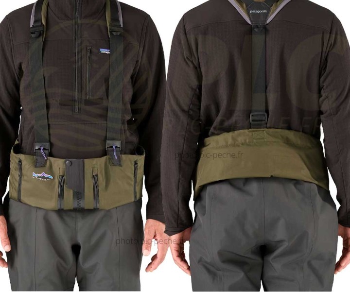 Waders PATAGONIA Swiftcurrent Expedition Zip-Front Basin green| PLC-PECHE.FR