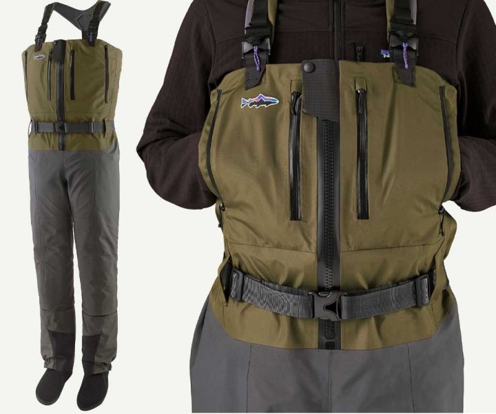 PATAGONIA Swiftcurrent Expedition Zip-Front Basin green