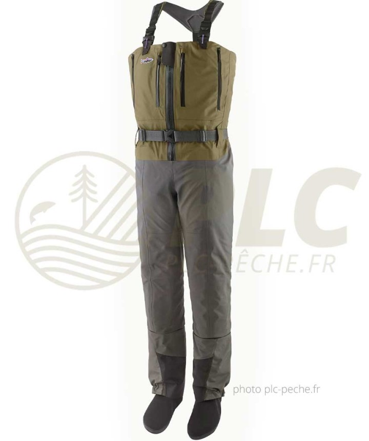 Waders PATAGONIA Swiftcurrent Expedition Zip-Front Basin green| PLC-PECHE.FR