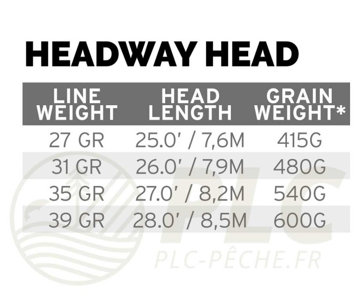 Soie SCIENTIFIC ANGLERS Headway Belly Float/Sink 3 | PLC-PECHE.FR