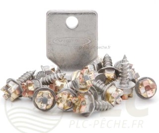 Clous Tungsten Studs Vision X20 | PLC-PECHE.FR