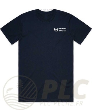 T-Shirt PRIMAL Artist Tee Salmon Navy | PLC-PECHE.FR