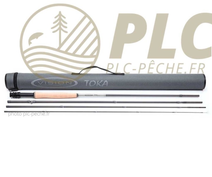Canne à mouche VISION Toka 9' Soie de 5 - 4 Brins | PLC-PECHE.FR