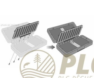 Midge Flip Foam C&F DESIGN Medium for Lightweight Case | PLC-PECHE.FR