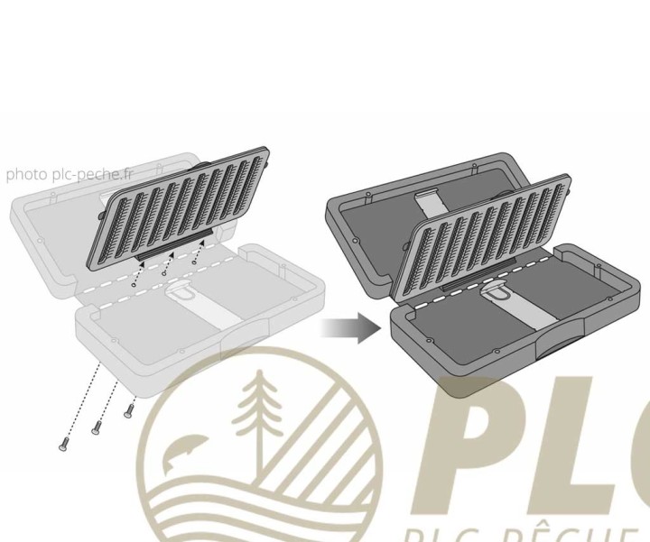 Midge Flip Foam C&F DESIGN Large for Lightweight Case | PLC-PECHE.FR