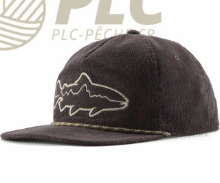 Casquette PATAGONIA Fitz Trout Fly Catcher Hat Ink Balck |PLC-PECHE.FR
