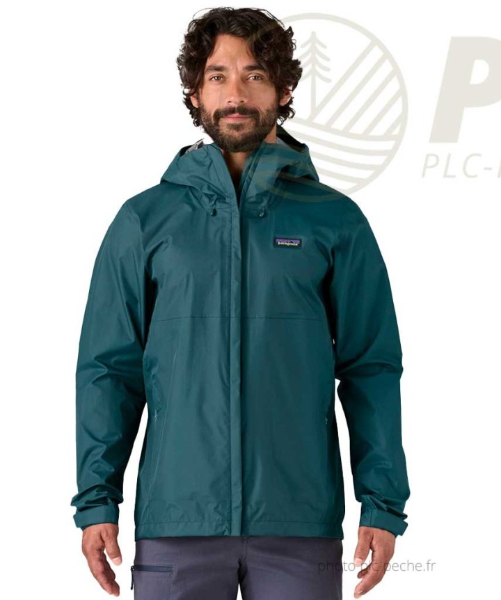 Veste M's PATAGONIA Torrentshell 3L Rain Tidal Teal | PLC-PECHE.FR