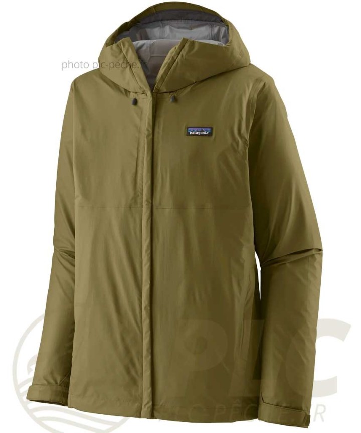 Veste M's PATAGONIA Torrentshell 3L Rain Tent Green | PLC-PECHE.FR