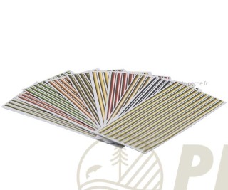 Pro Quill DEVAUX Assortiment 6 Coloris Naturel | PLC-PECHE.FR
