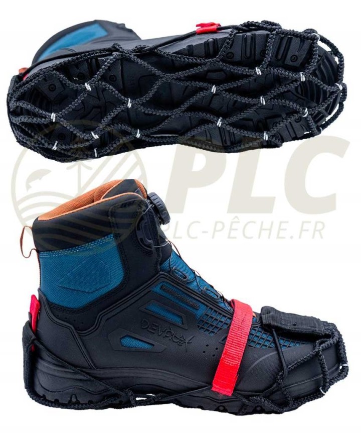 Chaussures de Wading DEVAUX Rivland Rubber | PLC-PECHE.FR