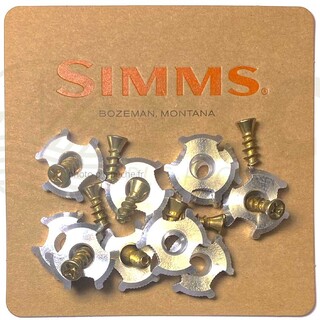 Clous SIMMS alumibite star cleat semelles Vibram X10 - PLC FLY SHOP