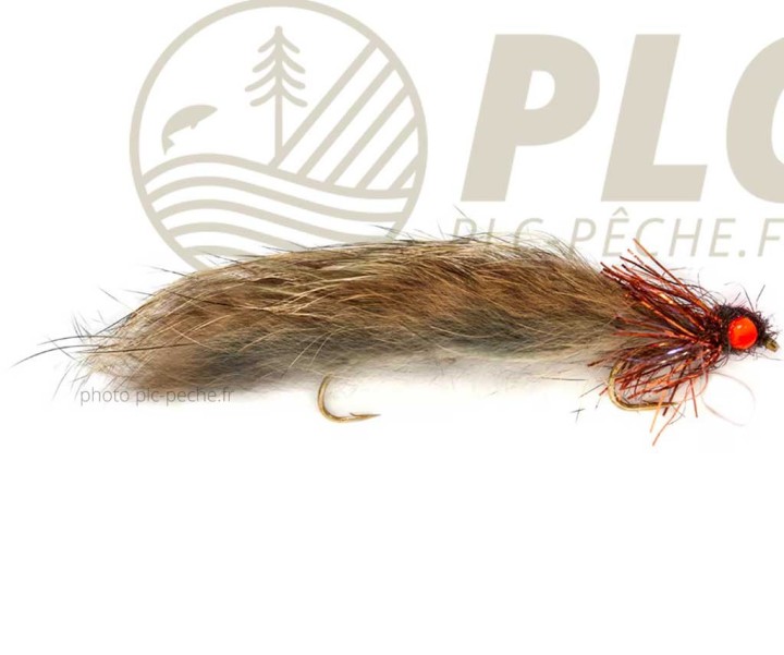 Mouche FULLING MILL Natural Snake 5cm | PLC-PECHE.FR