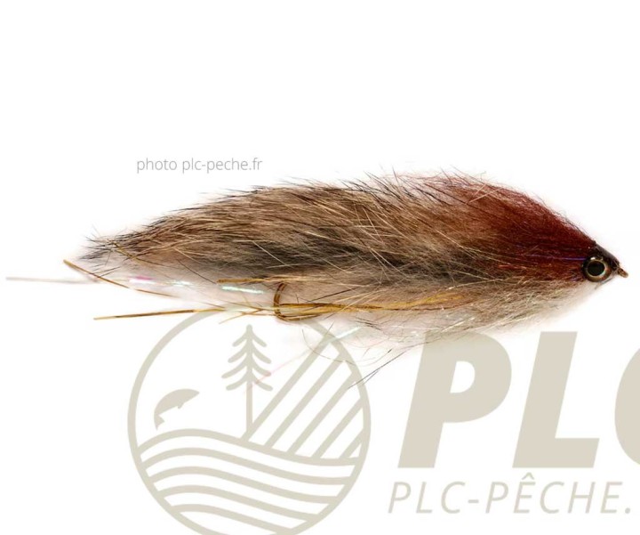 Mouche FULLING MILL Natural Snake Bait 5cm | PLC-PECHE.FR