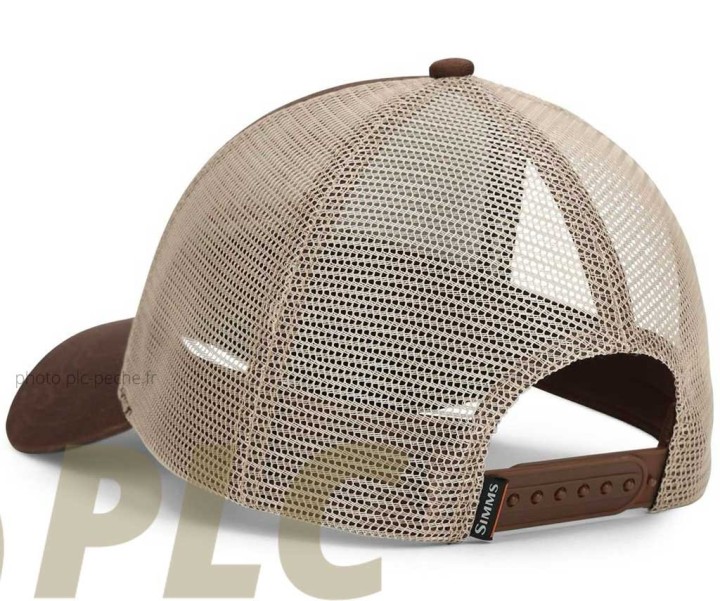 Casquette SIMMS Double Haul Trucker Smokey Olive | PLC-PECHE.FR