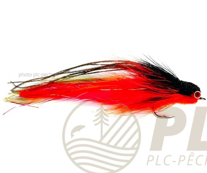 Mouche Mer FULLING MILL Andino Deceiver Org/Blk S2/0 | PLC-PECHE.FR