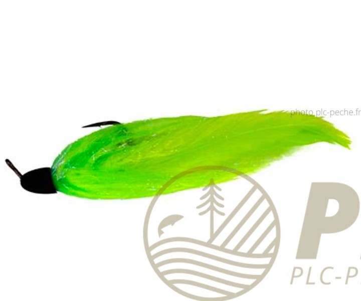 Mouche CATCHY FLIES Suspending Pike Green/Chart 4/0 | PLC-PECHE.FR