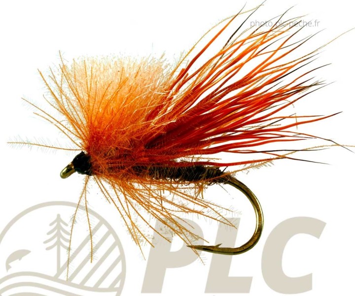 Mouche CATCHY FLIES CDC Deer Hair Caddis Cinnamon BL | PLC-PECHE.FR