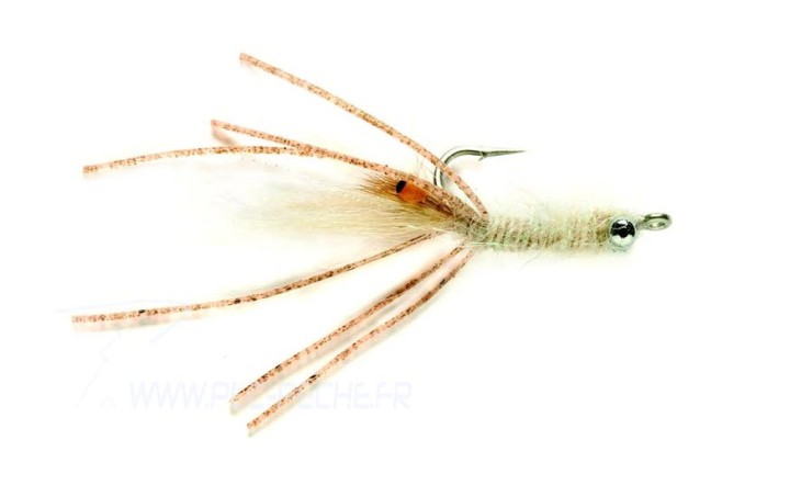Mouche Mer FULLING MILL Bonefish Cuban Shrimp Tan | PLC-PECHE.FR