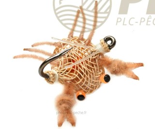 Mouche Mer FULLING Trigger Flexo Crab Tan S4 | PLC-PECHE.FR
