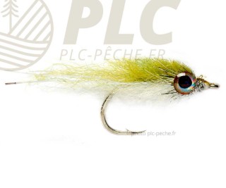 Mouche FULLING S/Minnow Olive and White S2 | PLC-PECHE.FR