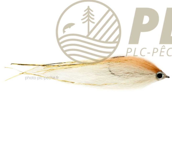 Mouche FULLING Daz's BB Tan and White S2/0 | PLC-PECHE.FR