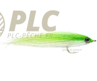 Mouche Mer FULLING MILL S/Minnow chartreuse S2 | PLC-PECHE.FR