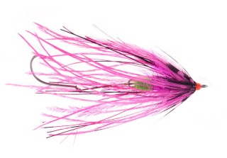 Mouche steelhead intruder fish taco pink - PLC FLY SHOP