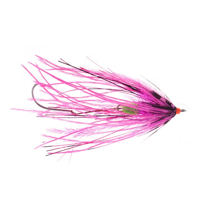 Mouche steelhead intruder fish taco pink - PLC FLY SHOP