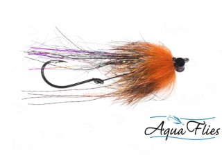 Mouche Steelhead mini intruder Brett Klamath rusty olive - PLC FLY SHOP