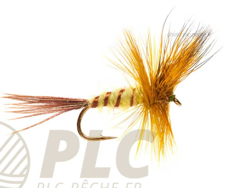 Mouche Nymph FULLING MILL Jackie's Yellow Olive S10 | PLC-PECHE.FR
