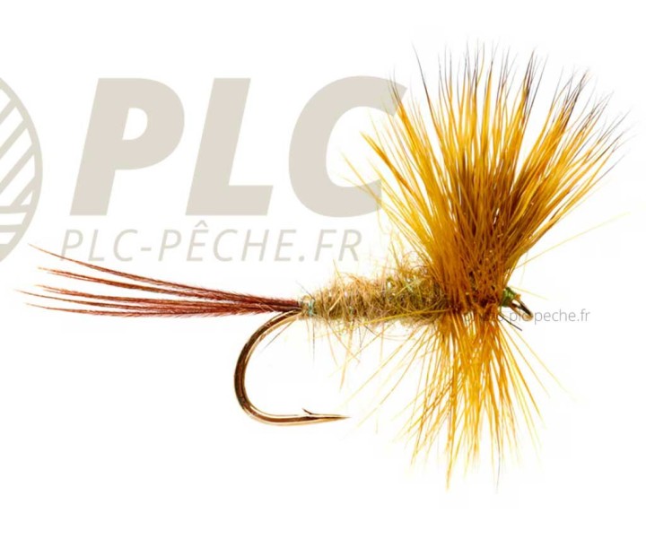 Mouche Nymph FULLING MILL Jackie's Yellow Olive S10 | PLC-PECHE.FR
