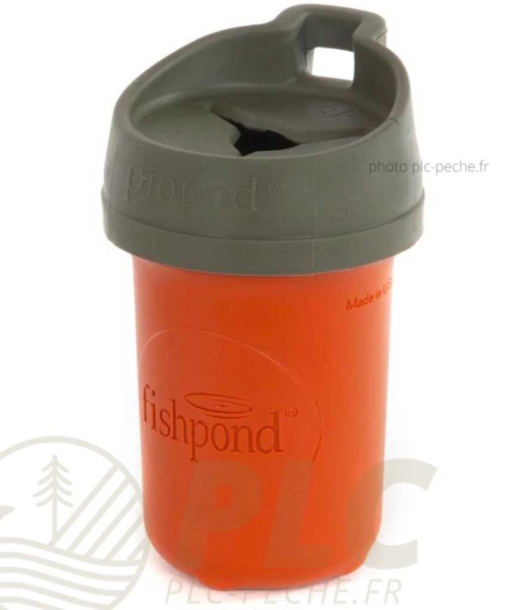 Microtrash Container FISHPOND PIOPOD Cutthroat Orange | PLC FLY SHOP