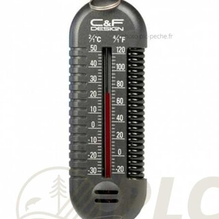 Thermomètre C&F DESIGN CFA 100 BK | PLC-PECHE.FR