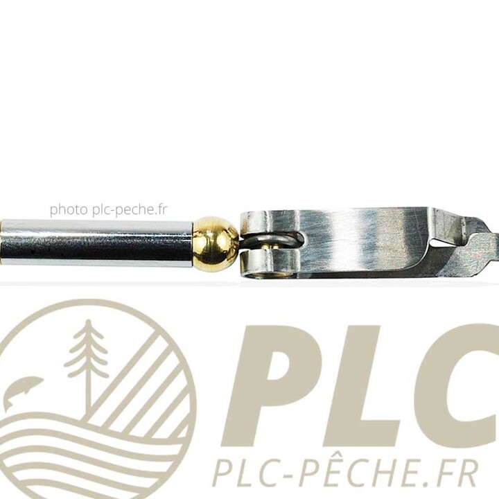 Pince à hackle rotative Dr Slick n°1 manche court | PLC-PECHE.FR