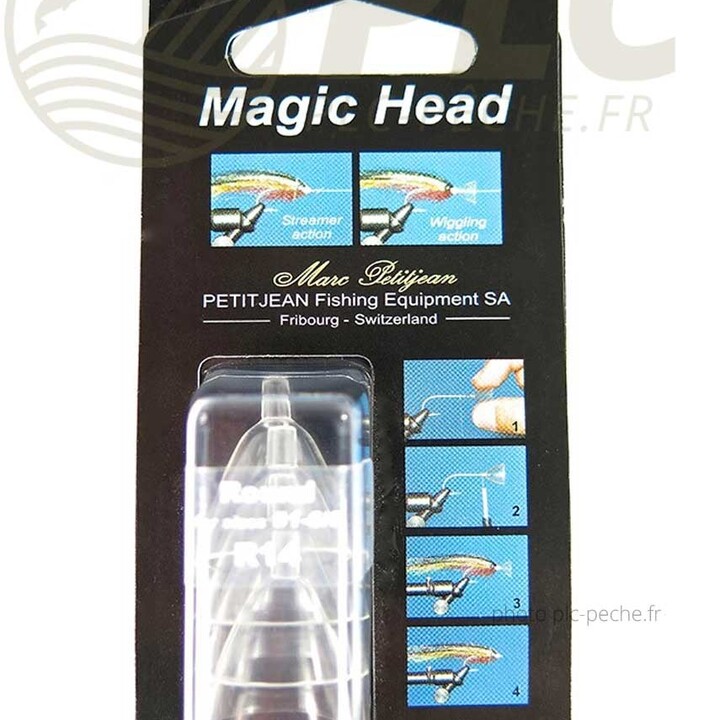 Magic Head PETITJEAN Cône plastique réversible | PLC-PECHE.FR