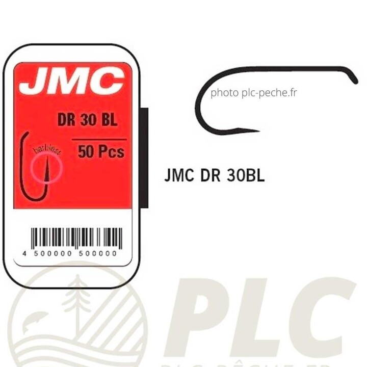 Hameçon mouche DR 30 BL JMC Mouches sèches  | PLC-PECHE.FR