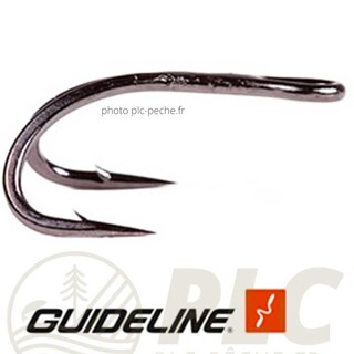 Hameçons Mouche GUIDELINE Tube Fly Double 2X Strong  | PLC-PECHE.FR
