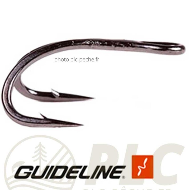 Hameçons Mouche GUIDELINE Tube Fly Double 2X Strong  | PLC-PECHE.FR