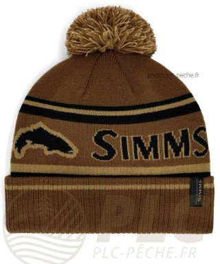 Bonnet SIMMS Tip-Up Pom Beanie Jasper | PLC-PECHE.FR